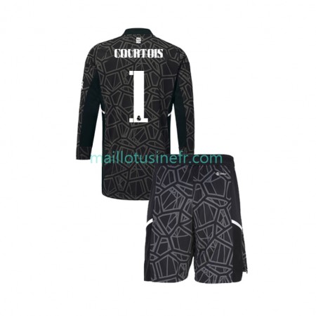 Maillot de Foot Real Madrid Courtois 1 Gardien Troisième 2022-23 Manches Longues - Enfant Maillot de Foot Real Madrid Courtois 1 Gardien Troisième 2022-23 Manches Longues - Enfant